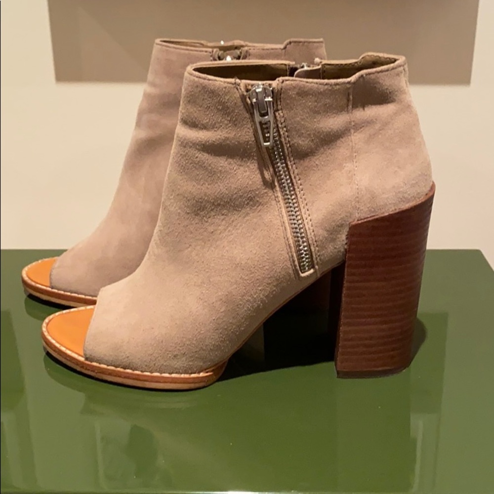 Dolce Vita Open Toe Booties - image 2